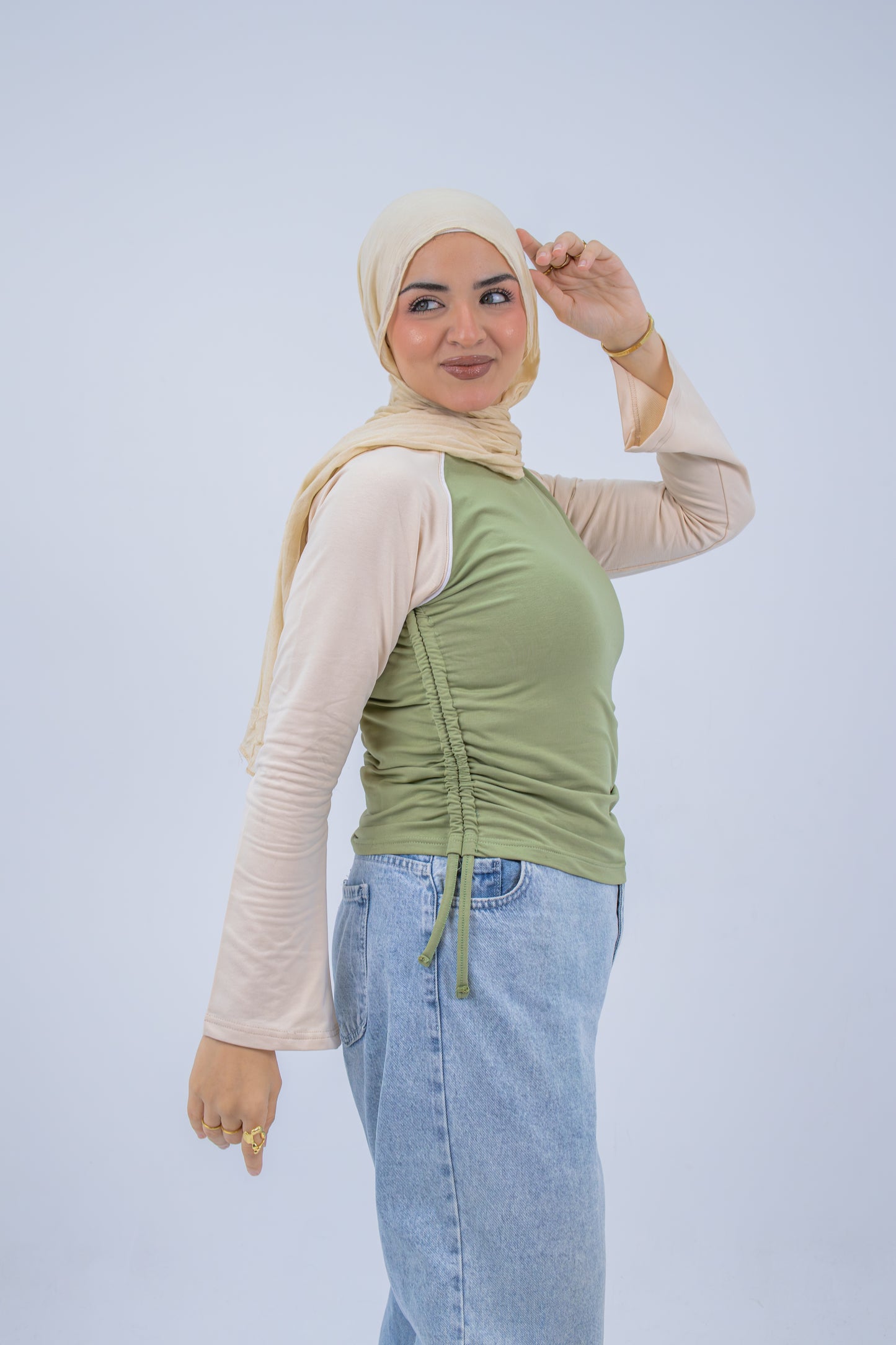 long sleeve olive basic